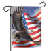 Patriotic Flying Eagle Garden Flag