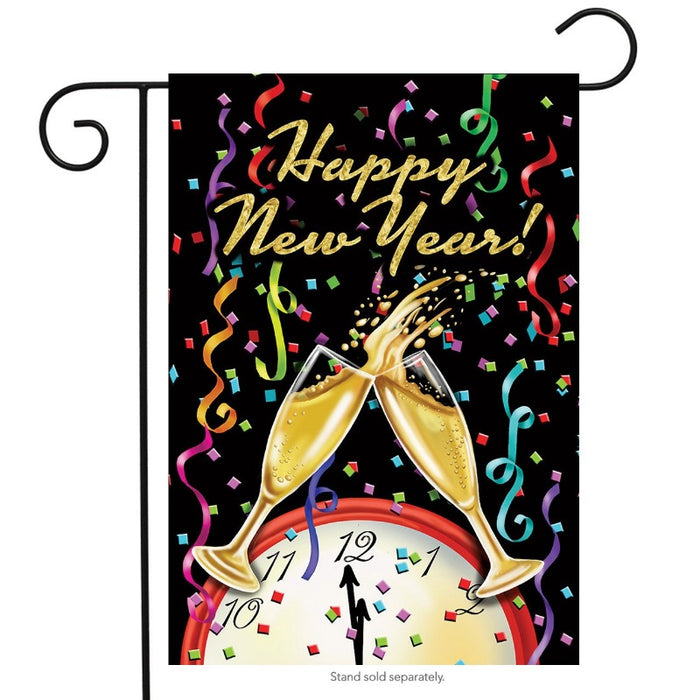 Happy New Year! Garden Flag