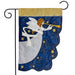 Angel Applique Garden Flag