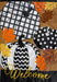 Fall Patterned Pumpkins Applique Banner Flag