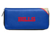 Buffalo Bills Curve Zip Organizer Wallet - BACK