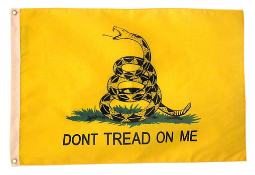 gadsden dont't tread on my nylon flag made in the usa