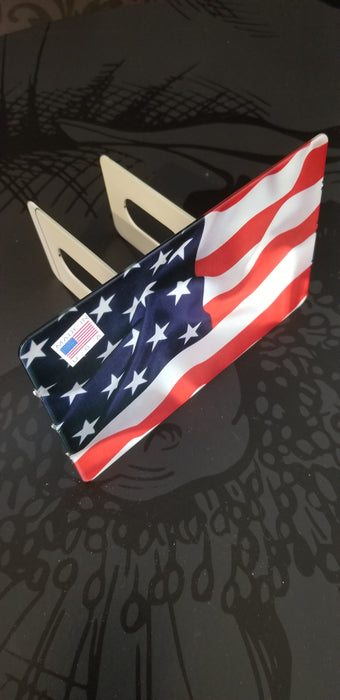 American Flag Hitch Cover - Made in the USA