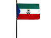 4x6" Equatorial Guinea Stick Flag