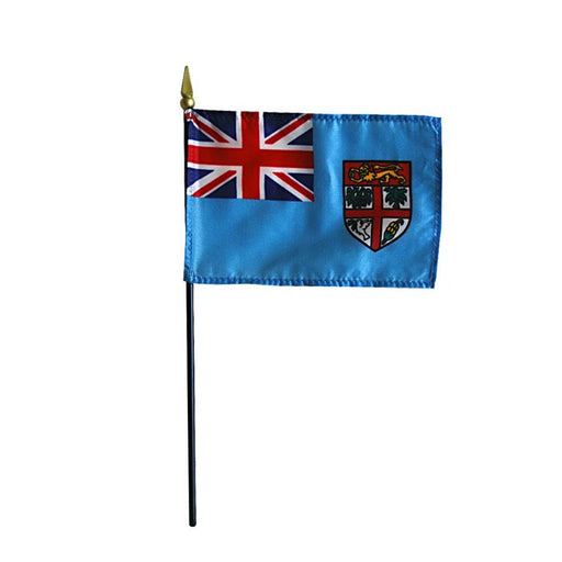 4x6" Fiji Stick Flag