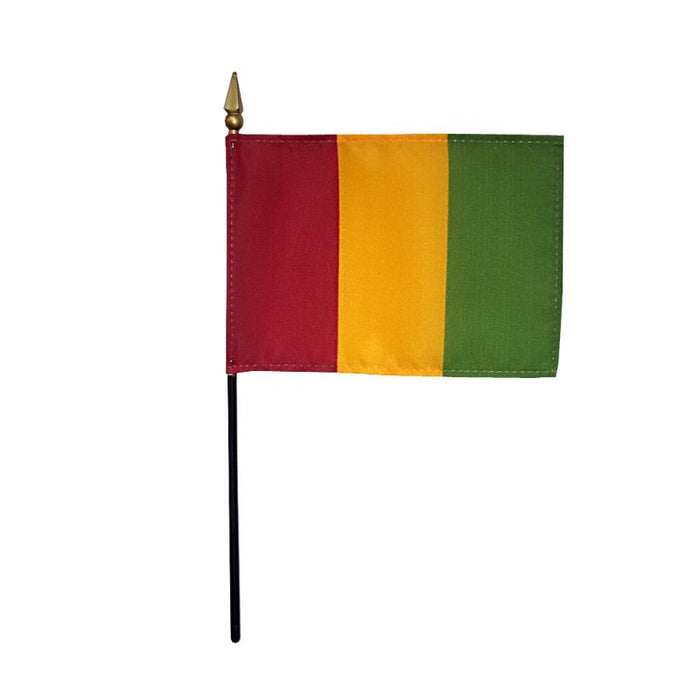 4x6" Guinea Stick Flag