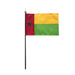 4x6" Guinea-Bissau Stick Flag