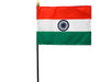 4x6" India Stick Flag