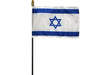 4x6" Israel Stick Flag