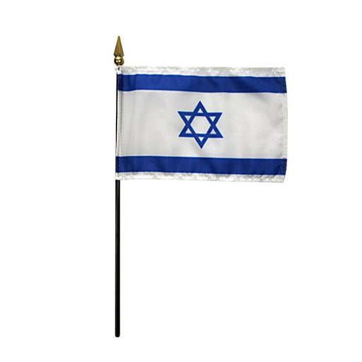 4x6" Israel Stick Flag
