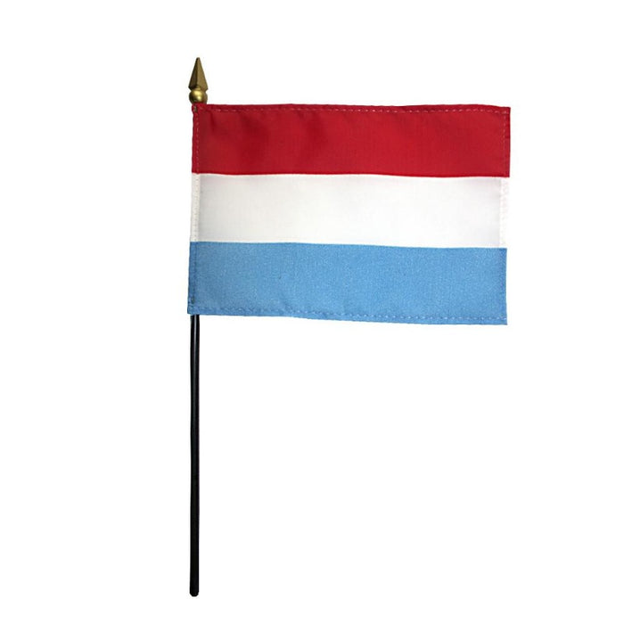 4x6" Luxembourg Stick Flag