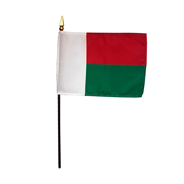 4x6" Madagascar Stick Flag