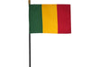4x6" Mali Stick Flag