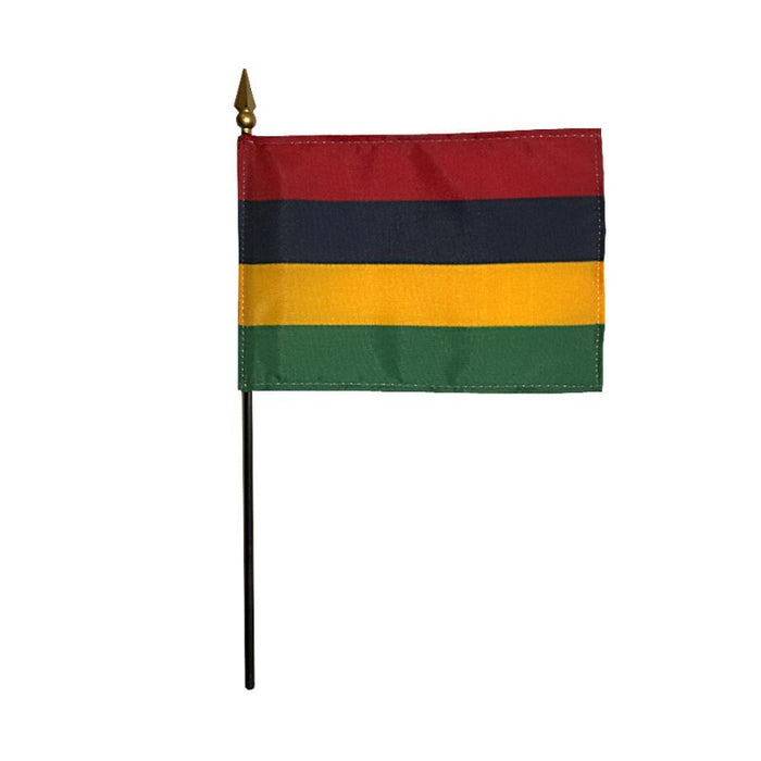 4x6" Mauritius Stick Flag