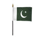 8x12" Pakistan Stick Flag