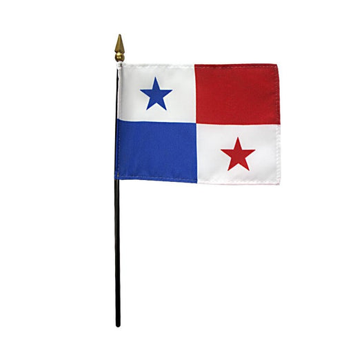 4x6" Panama Stick Flag