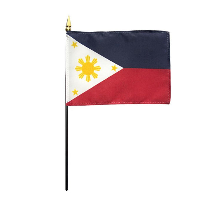 4x6" Philippines Stick Flag