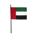 4x6" United Arab Emirates Stick Flag 