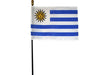 4x6" Uruguay Stick Flag