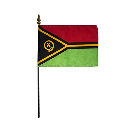 4x6" Vanuatu Stick Flag