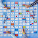 World Flags Tablecloth – Color & Learn is fun for all ages