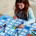 World Flags Tablecloth – Color & Learn is machine washable, hang to dry