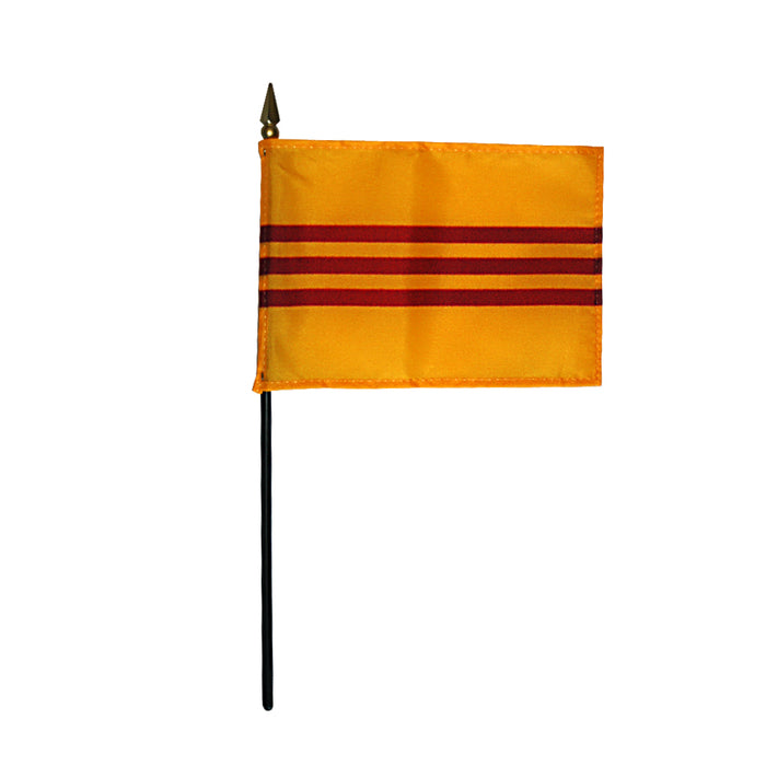 4x6" South Vietnam Stick Flag