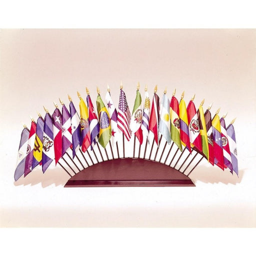 4x6" Miniature Organization of American States 35 Flag Set, base sold separately