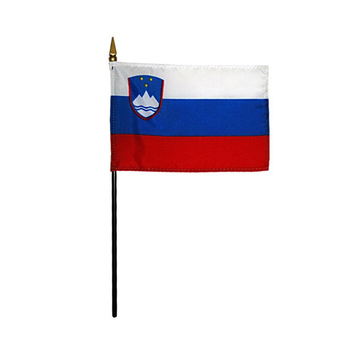 4x6" Slovenia Stick Flag