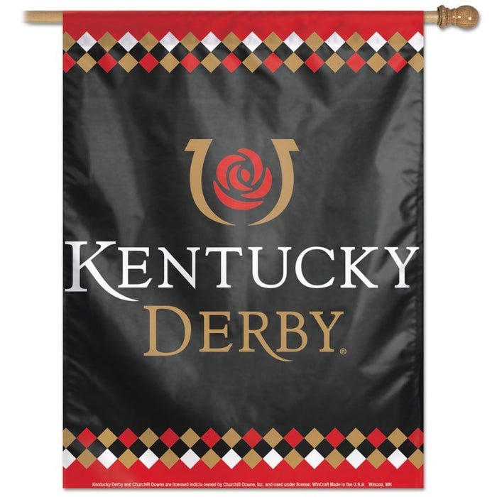 Kentucky Derby Banner Flag