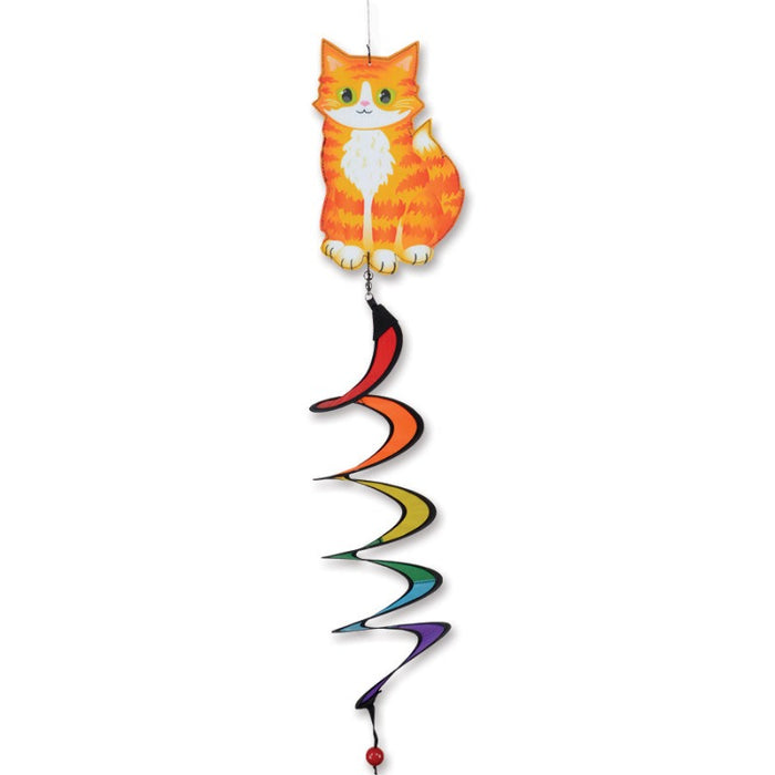 Orange Cat Wind Twister