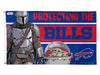 3x5' Buffalo Bills Mandalorian Polyester Flag