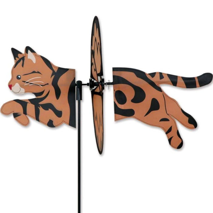 Classic Tabby Cat Petite Spinner