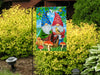 Gnome Sweet Gnome Garden Flag in use
