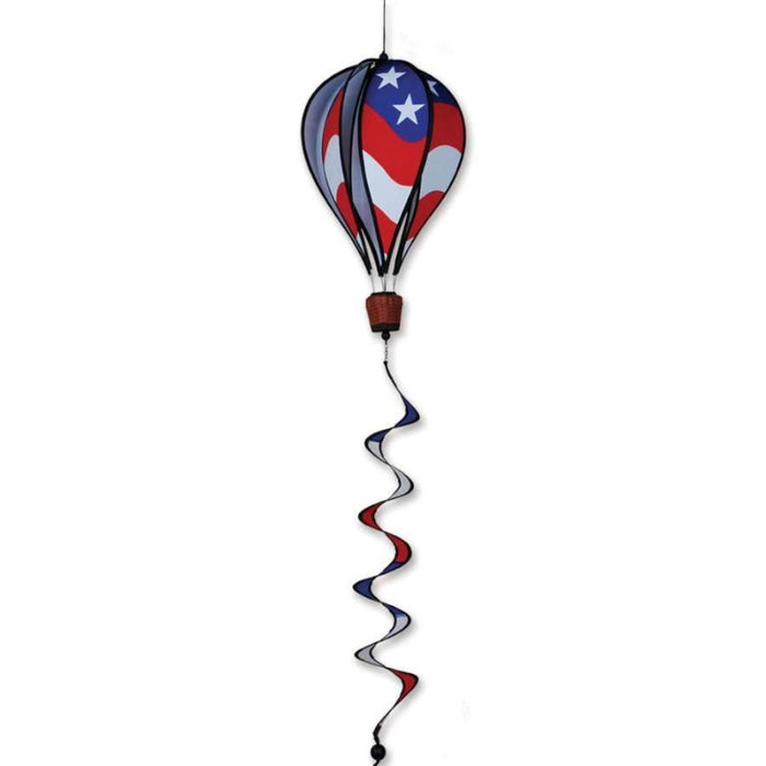 red white and blue patriotic themed wind balloon