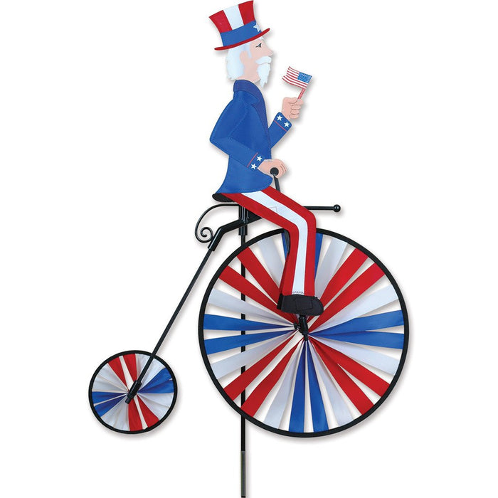 Uncle Sam High Wheel Bike Spinner