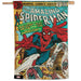 Spider-Man Comic Book Banner Flag