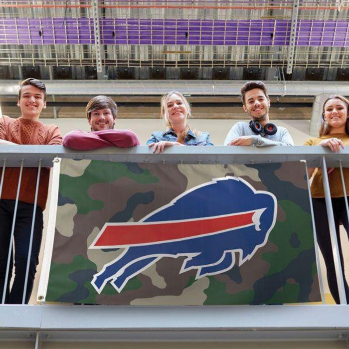 3x5' Buffalo Bills Camouflage Polyester Flag