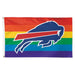 3x5' Buffalo Bills Rainbow Polyester Flag