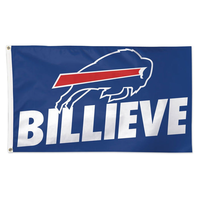 3x5' Buffalo Bills Blue Billieve Polyester Flag - Made in the USA