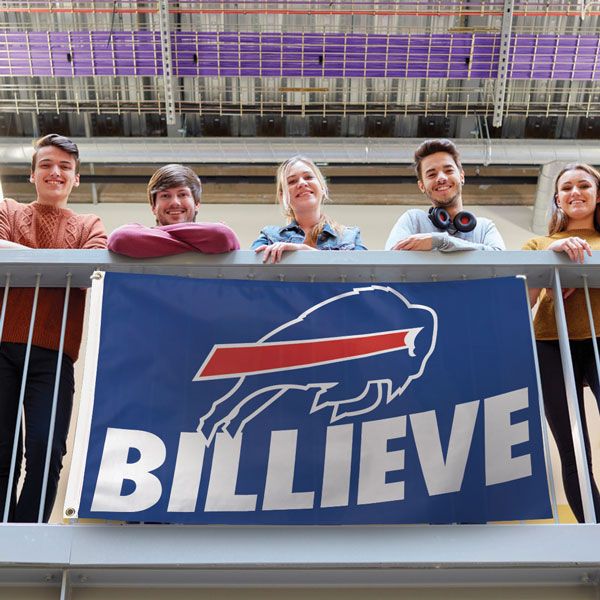 3x5' Buffalo Bills Blue Billieve Polyester Flag - Made in the USA