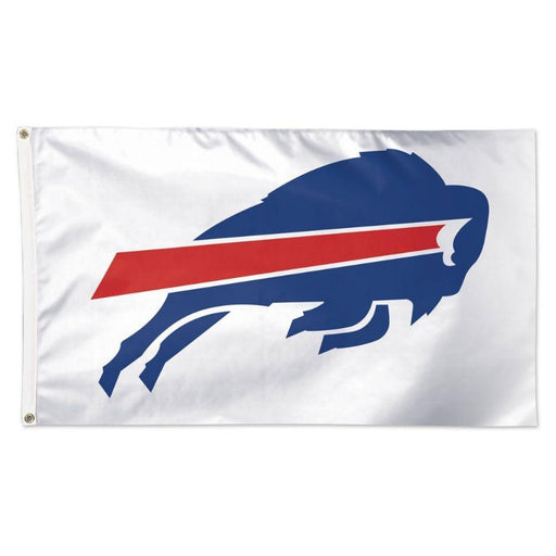 3x5' Buffalo Bills Logo White Polyester Flag