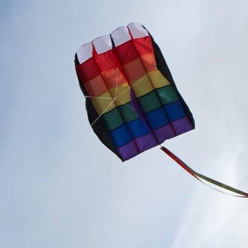 5.0 Rainbow Stripes Air Foil Box Kite