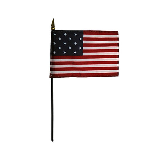 4x6" Star Spangled Banner Stick Flag