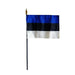 4x6" Estonia Stick Flag