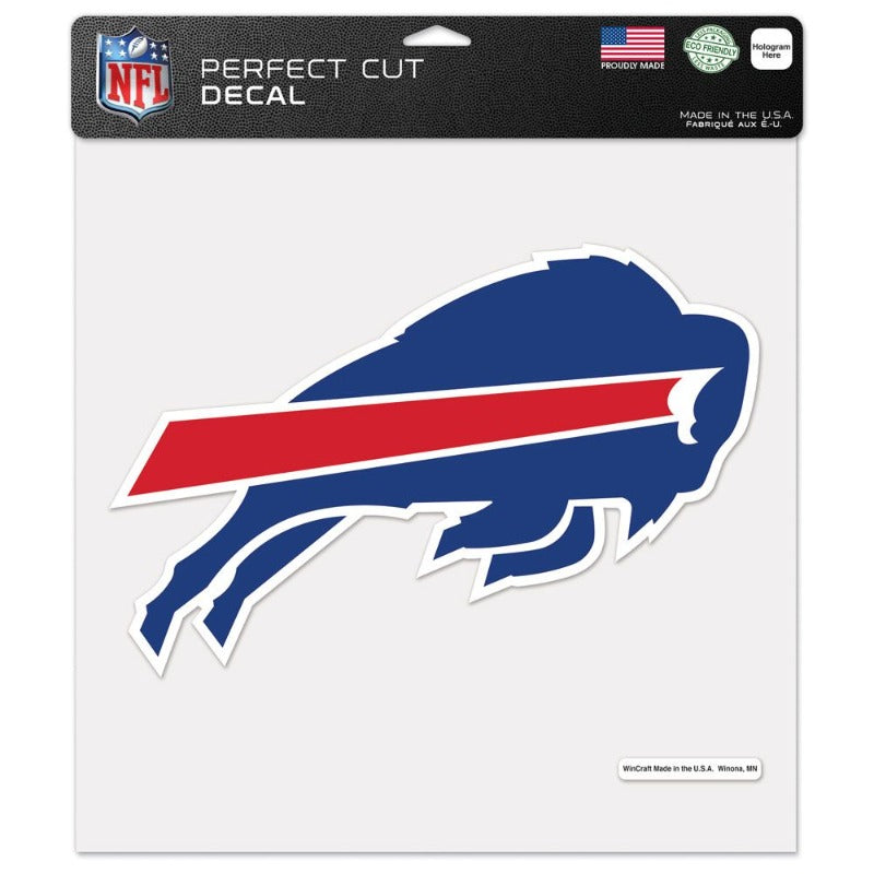 Buffalo Bills Super Stripe Acrylic Cut License Plate