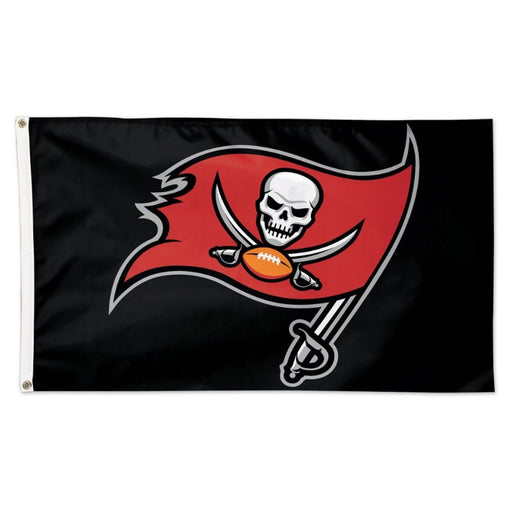 Tampa Bay Buccaneers Black Polyester Flag