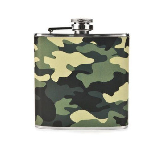 stainless steel Camoflauge Flask