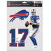 Josh Allen #17 Reusable 3-Pack Decals