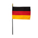 4"x6" Germany Stick Flag